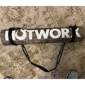 HOTWORX mat, towel, and carrying strap